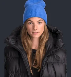 Mössor & Pannband>Everest Outdoor Heavy Knit Beanie AZURE BLUE