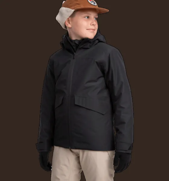 Varma Jackor>Everest Outdoor J Allround Padded Jacket BLACK