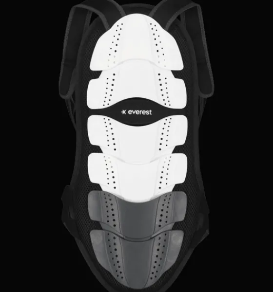 Ryggskydd>Everest Outdoor J Back Protection BLACK/YELLOW