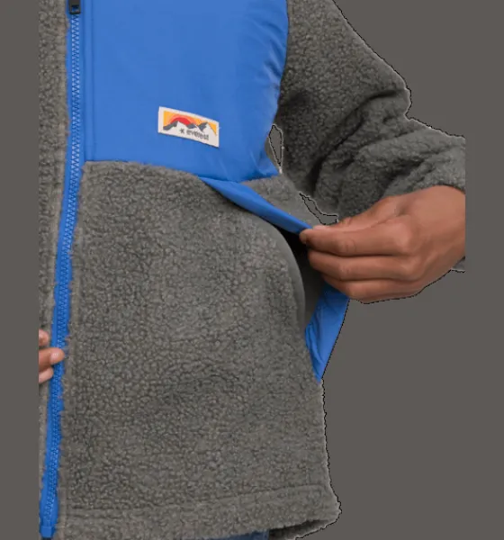 Underställ|Tröjor & T-Shirts>Everest Outdoor J Block Pile Shirt DK GREEN