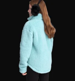 Underställ|Tröjor & T-Shirts>Everest Outdoor J Cozy Pile NILE BLUE