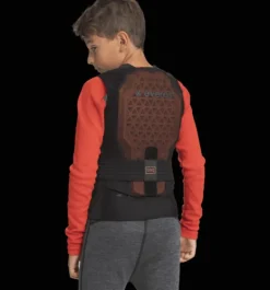 Ryggskydd>Everest Outdoor J D3o Vent Vest Bp BLACK