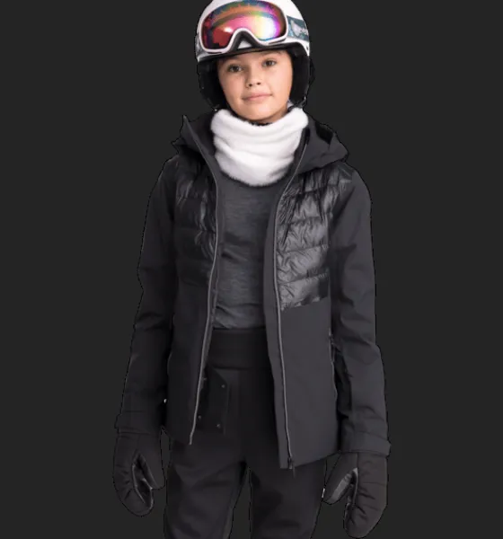 Varma Jackor|Skidjackor>Everest Outdoor J Flow Softshell Jacket BLACK SHINY