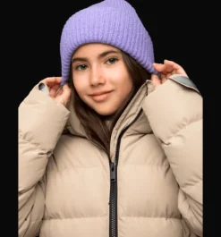 Mössor & Pannband|Mössor>Everest Outdoor J Heavy Knit Beanie SOFT LAVENDER