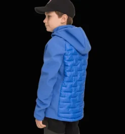 Tunna Jackor>Everest Outdoor J Hybrid Jacket AZURE BLUE