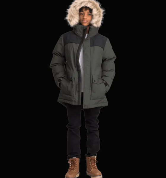 Varma Jackor>Everest Outdoor J Kong Parka DK GREEN/BLACK