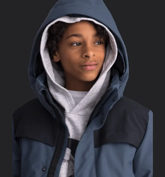 Varma Jackor>Everest Outdoor J Kong Parka WHALE BLUE/BLACK