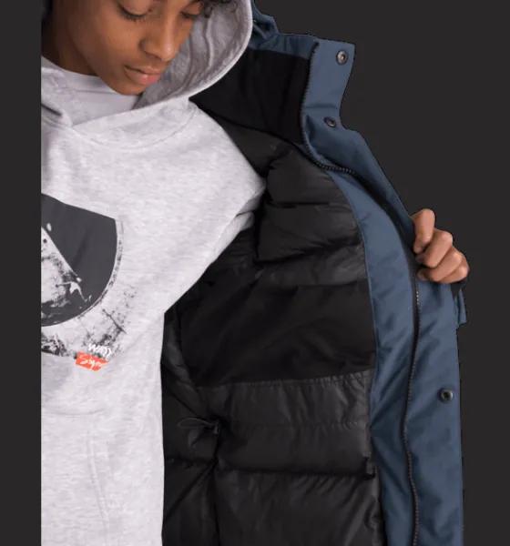 Varma Jackor>Everest Outdoor J Kong Parka WHALE BLUE/BLACK