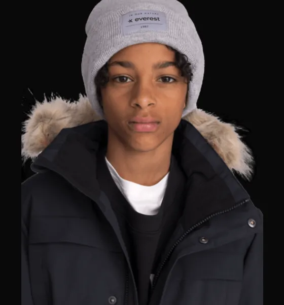 Mössor & Pannband|Mössor>Everest Outdoor J Ref Beanie GREY MELANGE