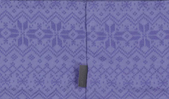 Mössor & Pannband>Everest Outdoor Jacquard Wool Headband SOFT LAVENDER
