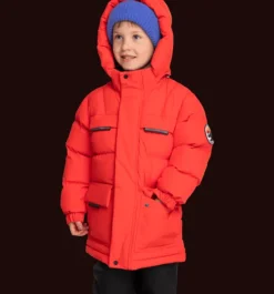 Varma Jackor>Everest Outdoor K Arctic Parka FIERY RED