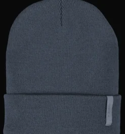 Mössor & Pannband>Everest Outdoor Knit Beanie WHALE BLUE