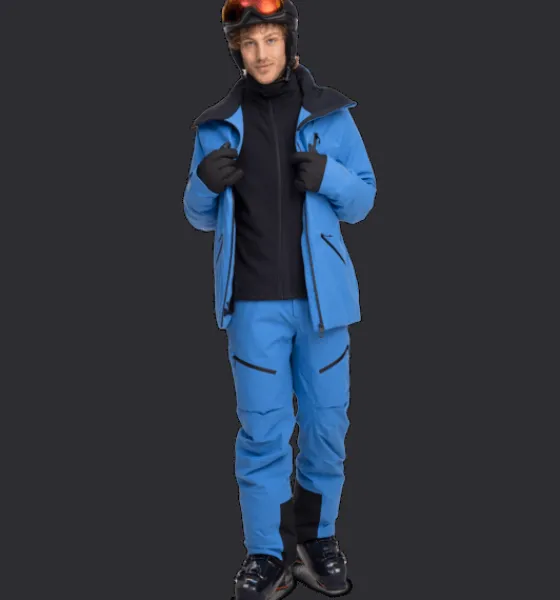 Skidjackor|Skidjackor>Everest Outdoor M Alpine Jacket AZURE BLUE