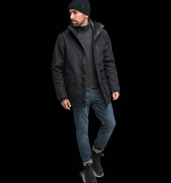 Varma Jackor>Everest Outdoor M Kolahoi Function Parka BLACK
