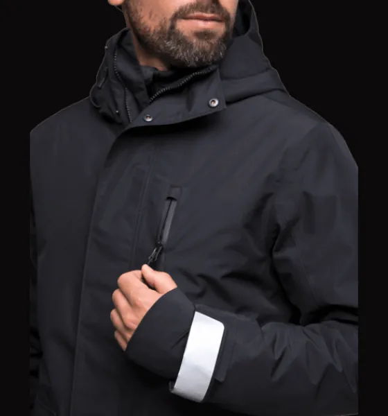 Varma Jackor>Everest Outdoor M Kolahoi Function Parka BLACK