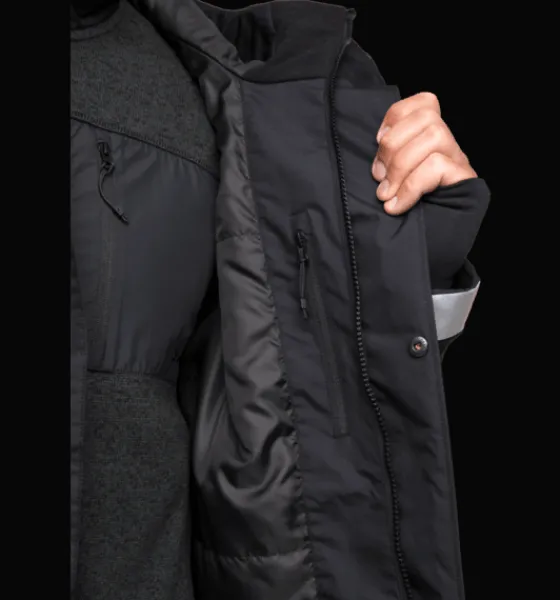 Varma Jackor>Everest Outdoor M Kolahoi Function Parka BLACK