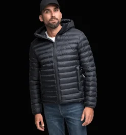 Varma Jackor|Tunna Jackor>Everest Outdoor M Liner Hood Jacket BLACK