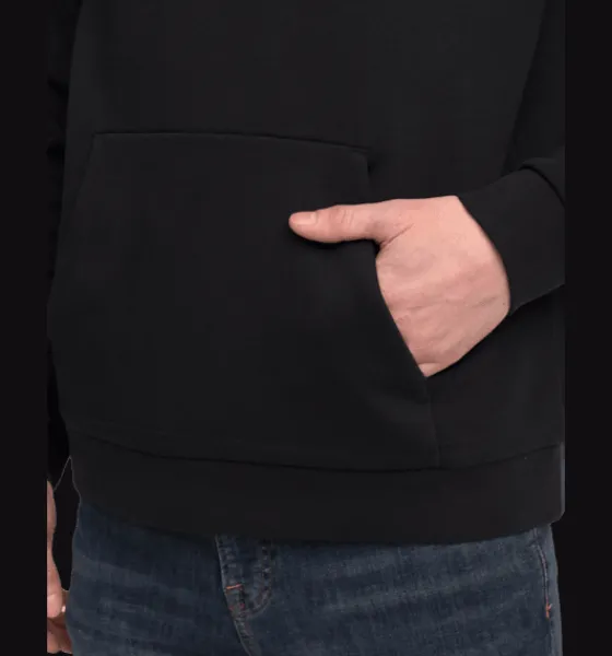 Tröjor & T-Shirts|Tröjor>Everest Outdoor M Recline Hood BLACK