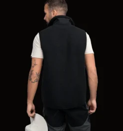 Tröjor & T-Shirts|Västar>Everest Outdoor M Retro Pile Vest BLACK