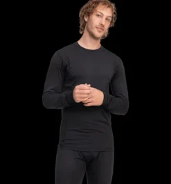 Underställ|Tröjor & T-Shirts>Everest Outdoor M Underwear Sht BLACK