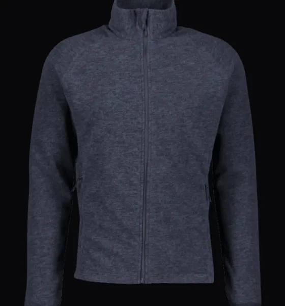 Tröjor & T-Shirts|Tröjor>Everest Outdoor M Zip Fleece Jacket NAVY MELANGE