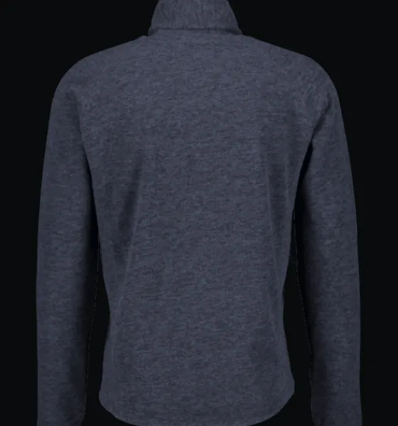 Tröjor & T-Shirts|Tröjor>Everest Outdoor M Zip Fleece Jacket NAVY MELANGE