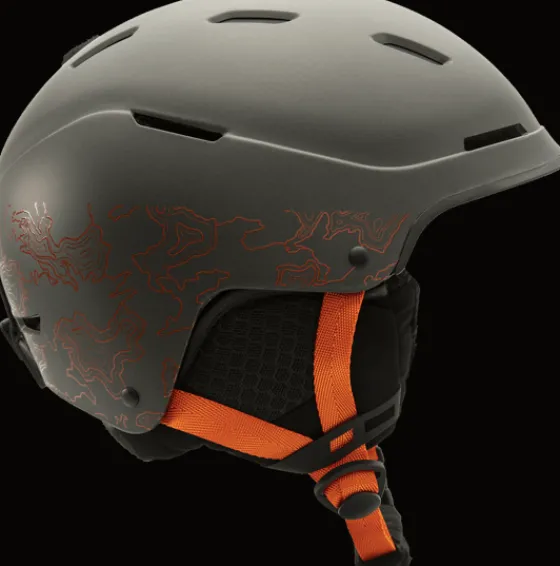 Hjälmar>Everest Outdoor Slope Mips Helmet DARK GREY/TOPO