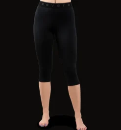 Underställ>Everest Outdoor W 3/4 Str Pnt BLACK