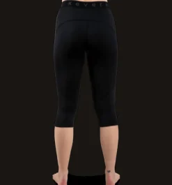 Underställ>Everest Outdoor W 3/4 Str Pnt BLACK