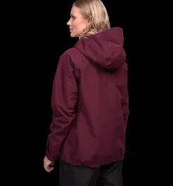 Regnjackor|Tunna jackor>Everest Outdoor W Allround Jacket 2 DARK RED