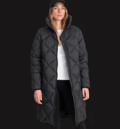Varma jackor>Everest Outdoor W Amaro Coat BLACK