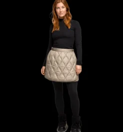 Skalbyxor|Regn- & skalbyxor>Everest Outdoor W Aurora Wrap Skirt BEIGE CLAY