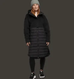 Varma jackor|Tunna jackor>Everest Outdoor W Edith Coat BLACK