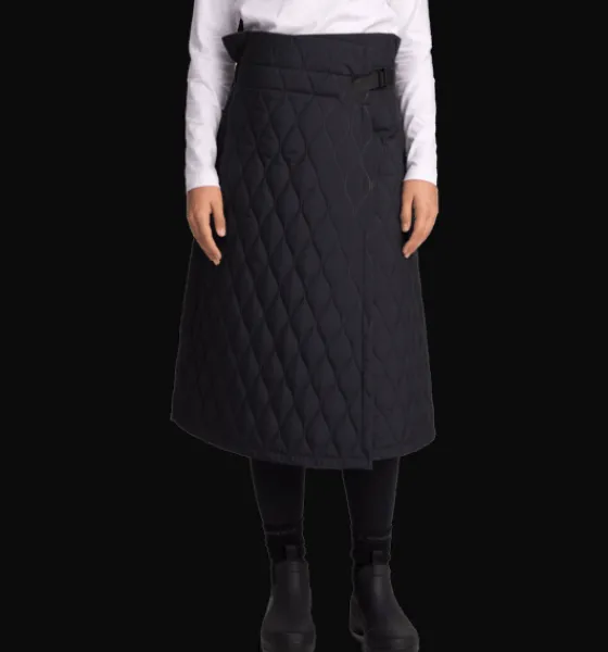 Skalbyxor|Regn- & skalbyxor>Everest Outdoor W Emory Quilt Skirt BLACK