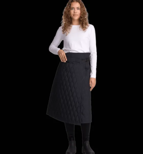 Skalbyxor|Regn- & skalbyxor>Everest Outdoor W Emory Quilt Skirt BLACK