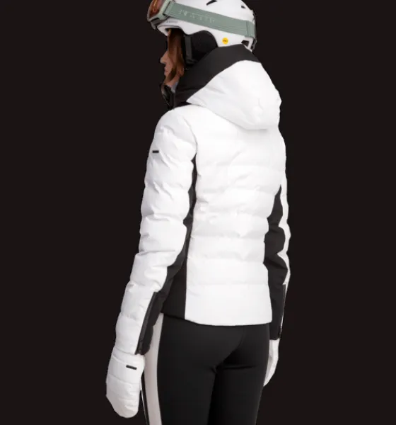 Skidjackor|Varma jackor>Everest Outdoor W Fashion Jkt WHITE/BLACK