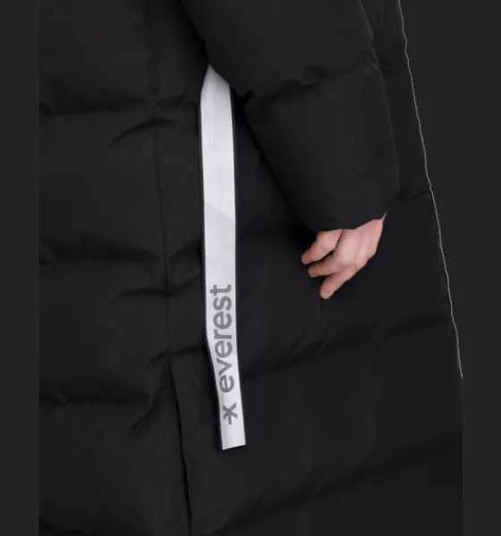 Varma jackor>Everest Outdoor W Juneau Coat BLACK