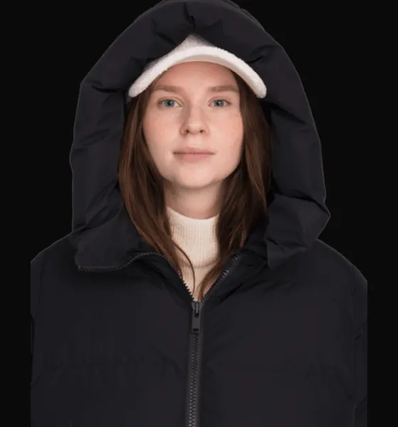 Varma jackor>Everest Outdoor W Juneau Coat BLACK