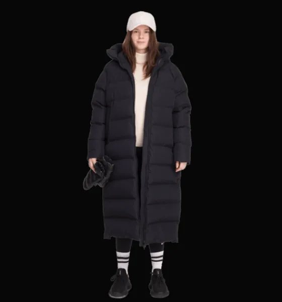 Varma jackor>Everest Outdoor W Juneau Coat BLACK