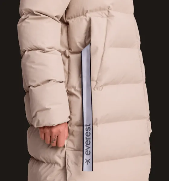 Varma jackor>Everest Outdoor W Juneau Coat SOFT BEIGE