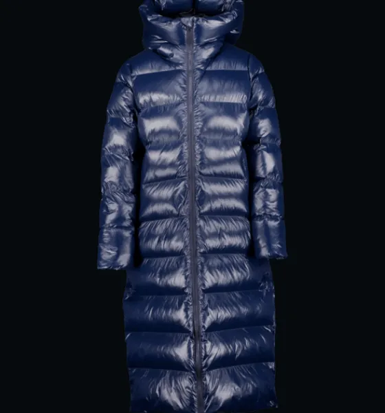 Varma jackor>Everest Outdoor W Juneau Coat NAVY SHINY