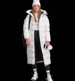 Varma jackor>Everest Outdoor W Juneau Coat CLOUD WHITE