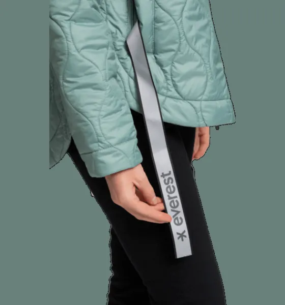 Tunna jackor|Varma jackor>Everest Outdoor W Makalu Jacket PISTACHIO GREEN