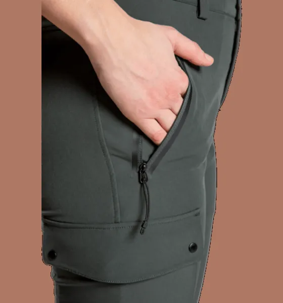 Vandringsbyxor|Vandringsbyxor>Everest Outdoor W Outdoor Pant DK GREEN