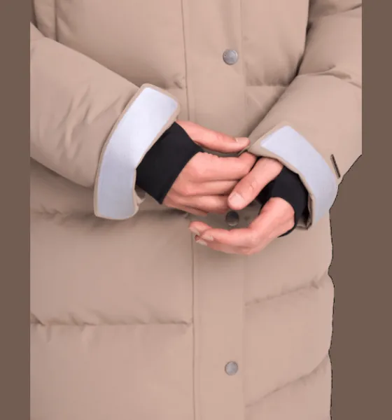 Varma jackor|Dunjackor>Everest Outdoor W Pelona Down Coat STORM BEIGE