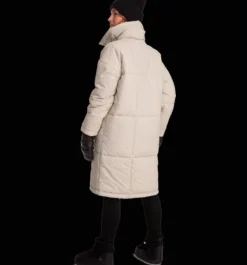 Varma jackor>Everest Outdoor W Quilted Duvet IVORY BEIGE