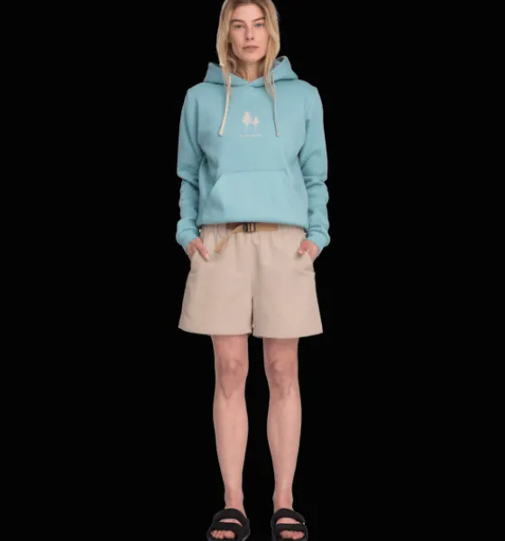 Tröjor & T-Shirts|Tröjor>Everest Outdoor W Recline Hood ARCTIC AQUA