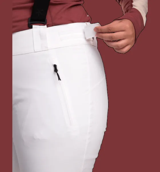 Skidbyxor|Skidbyxor>Everest Outdoor W Shs Alpine Pnt WHITE