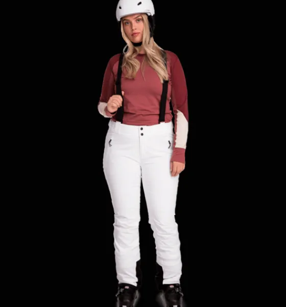 Skidbyxor|Skidbyxor>Everest Outdoor W Shs Alpine Pnt WHITE