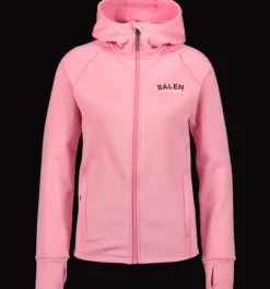 Tröjor & T-Shirts|Tröjor>Everest Outdoor W Stretch Hood Sälen PINK